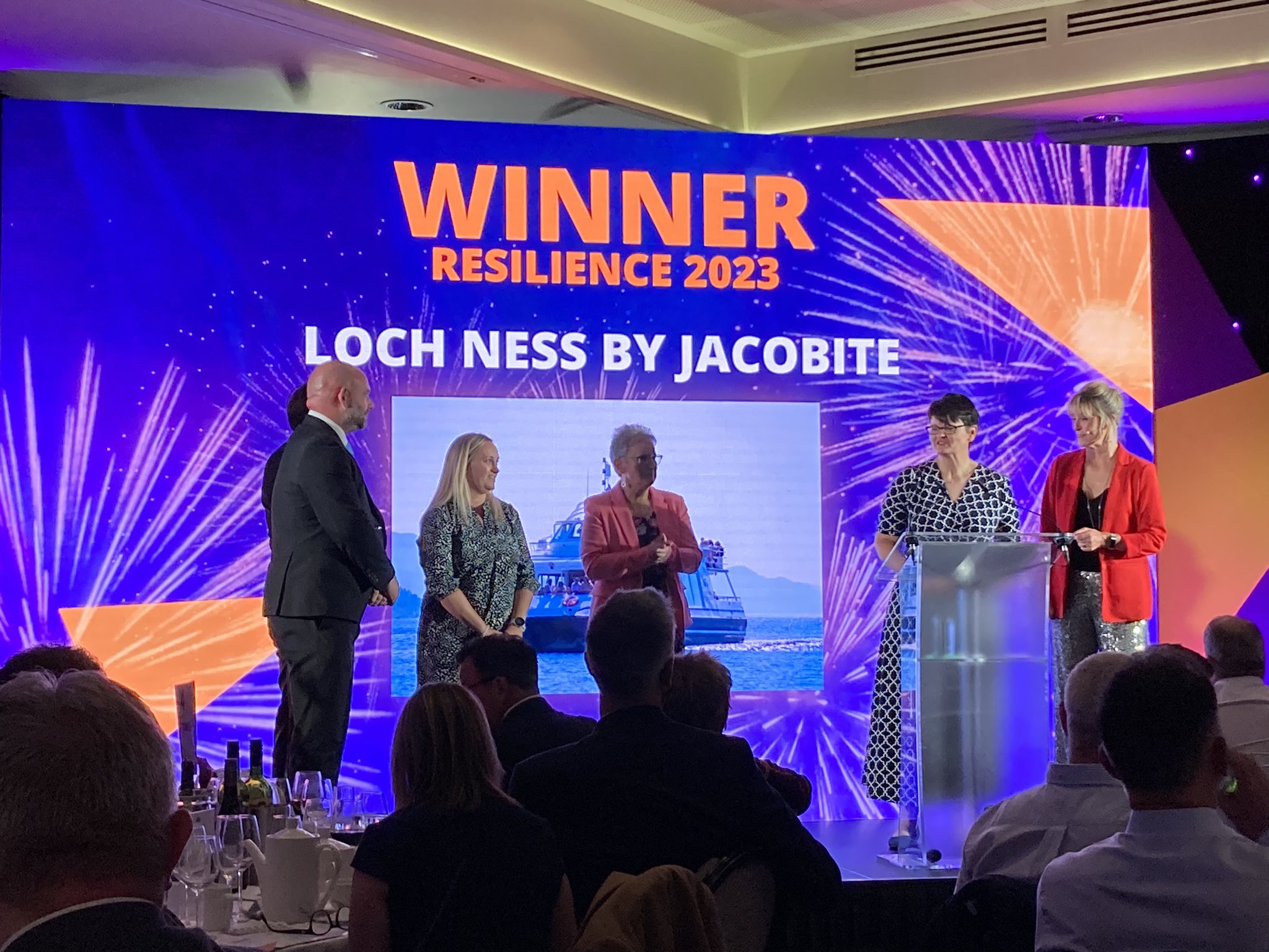 the Award for Resilience, which was awarded to Loch Ness by Jacobite